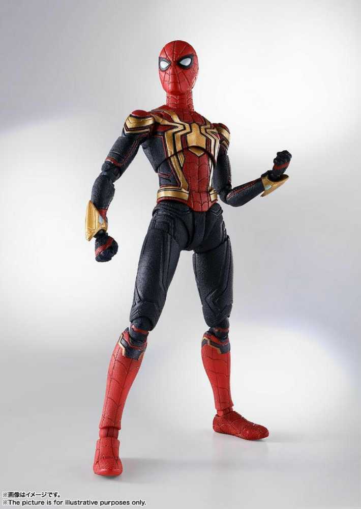S.H. Figuarts Spider-Man: No Way Home: Spider-Man (Integrated Suit) - Bandai Spirits (MARVEL) action figure collectible - Main Image 2