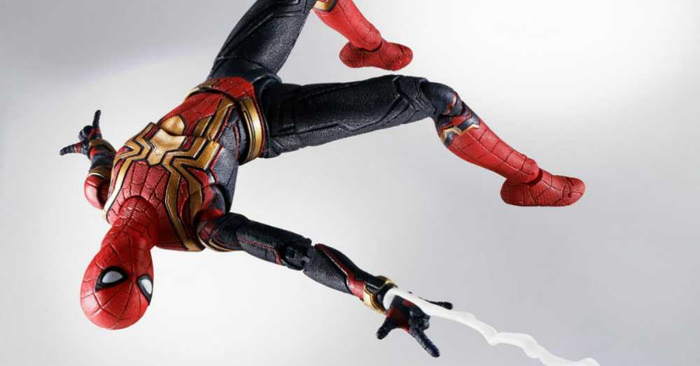 S.H. Figuarts Spider-Man: No Way Home: Spider-Man (Integrated Suit) - Bandai Spirits (MARVEL) action figure collectible - Main Image 4