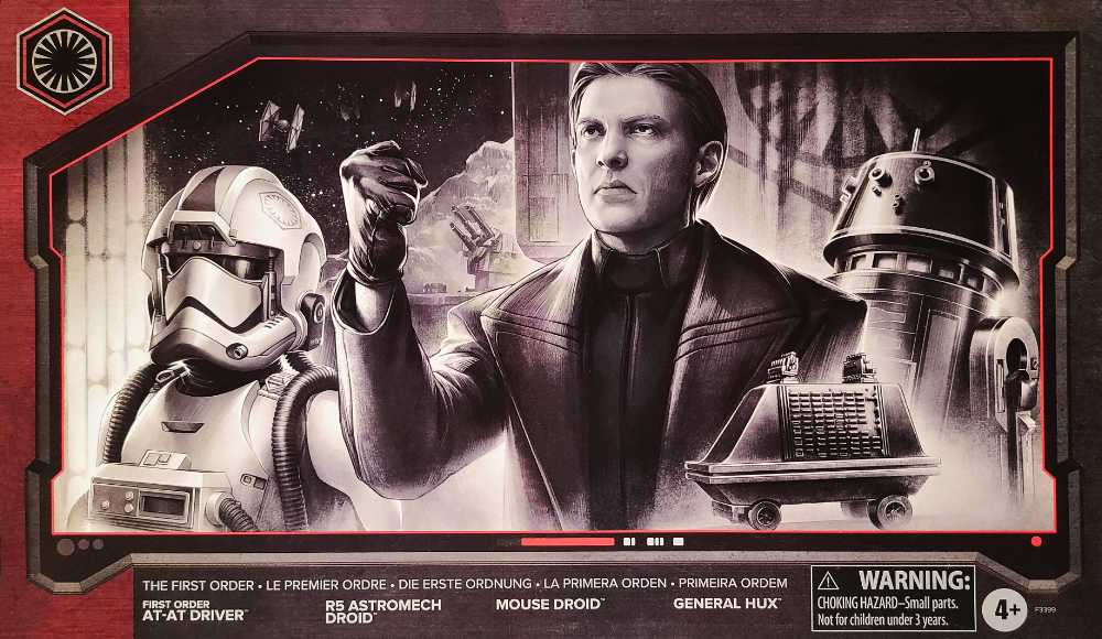 Black Series Red Exclusive The First Order Boxset Disney Star Wars Galaxy’s Edge 2022 - Hasbro (Star Wars Galaxy’s Edge Merchandise) action figure collectible [Barcode 461016516181] - Main Image 2