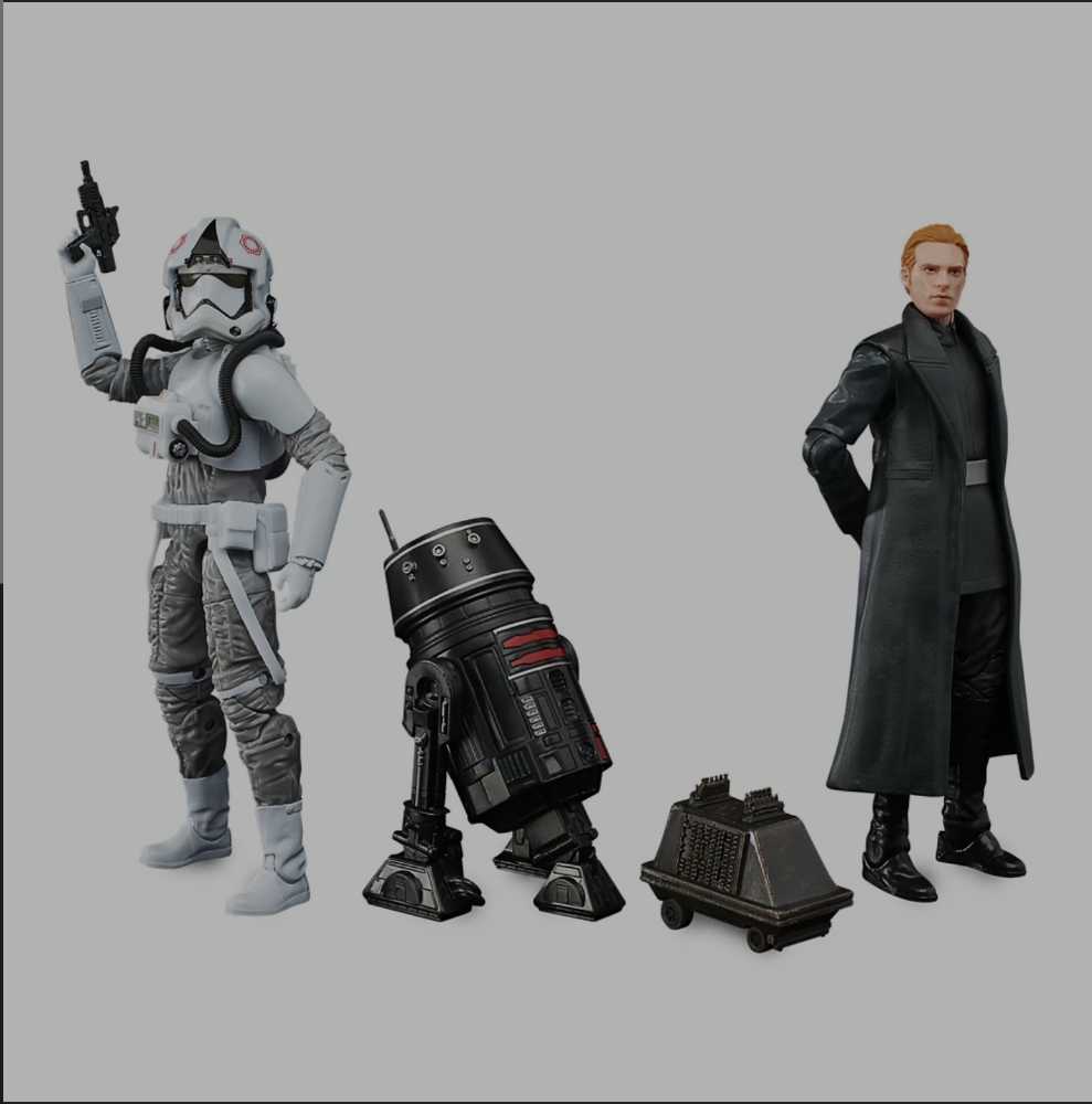 Black Series Red Exclusive The First Order Boxset Disney Star Wars Galaxy’s Edge 2022 - Hasbro (Star Wars Galaxy’s Edge Merchandise) action figure collectible [Barcode 461016516181] - Main Image 4