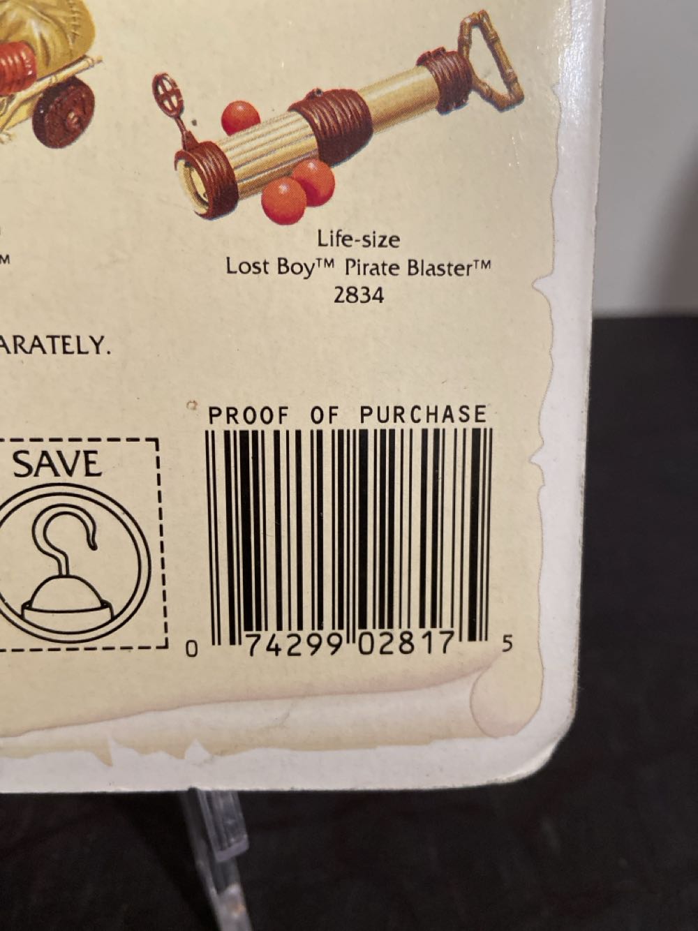 Lost Boy Ace - Mattel (Hook) action figure collectible [Barcode 074299028175] - Main Image 4