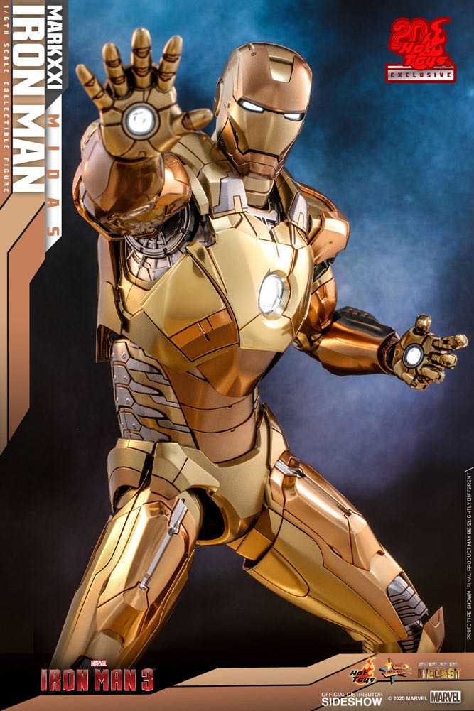 Hot Toys Iron Man MK XXI - Hot Toys (Iron Man) action figure collectible [Barcode 4895228605993] - Main Image 2
