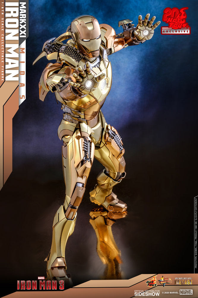 Hot Toys Iron Man MK XXI - Hot Toys (Iron Man) action figure collectible [Barcode 4895228605993] - Main Image 3