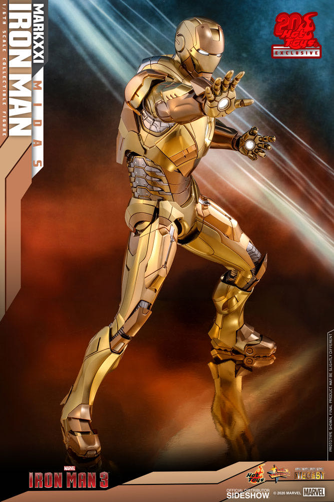 Hot Toys Iron Man MK XXI - Hot Toys (Iron Man) action figure collectible [Barcode 4895228605993] - Main Image 4