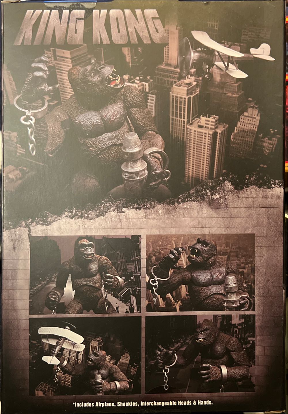 King Kong Concrete Jungle - Neca action figure collectible [Barcode 634482427446] - Main Image 3