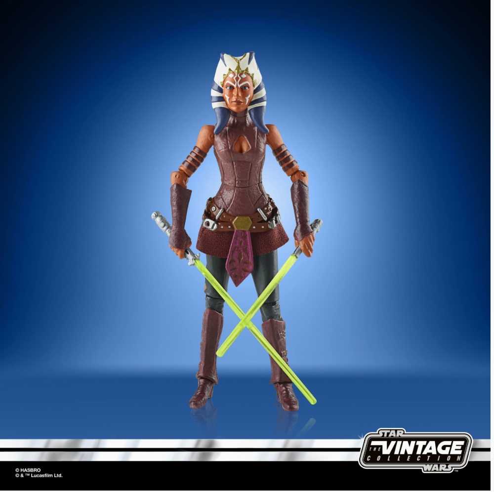 Ahsoka Tano - VC 102 (reissued) - Hasbro ( The Vintage Collection) (Star Wars: The Clone Wars) action figure collectible [Barcode 5010993967902] - Main Image 3