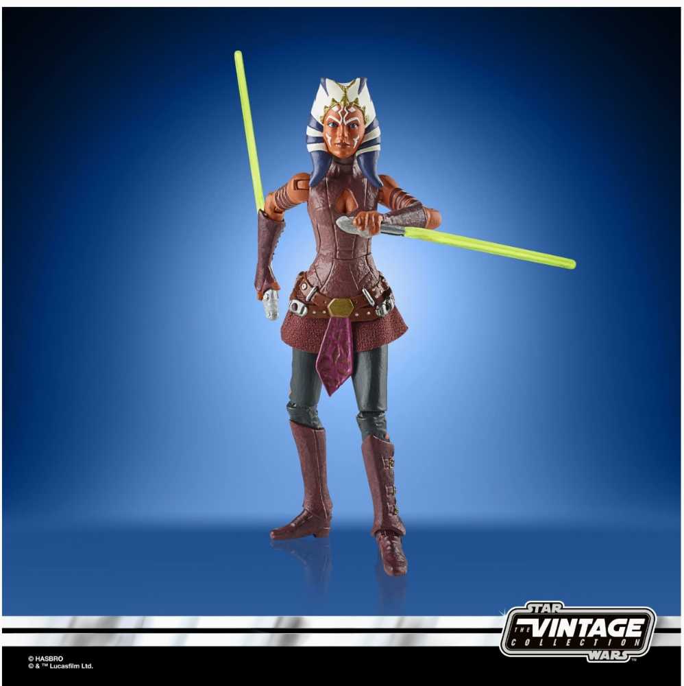 Ahsoka Tano - VC 102 (reissued) - Hasbro ( The Vintage Collection) (Star Wars: The Clone Wars) action figure collectible [Barcode 5010993967902] - Main Image 4
