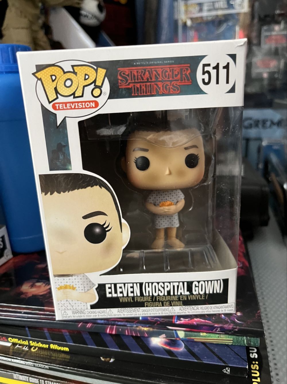 Funko Pop Television: Stranger Things Eleven Hospital Gown Collectible Figuremulti3.75 Inches - Funko Pop (Stranger Things) action figure collectible [Barcode 889698144247] - Main Image 1