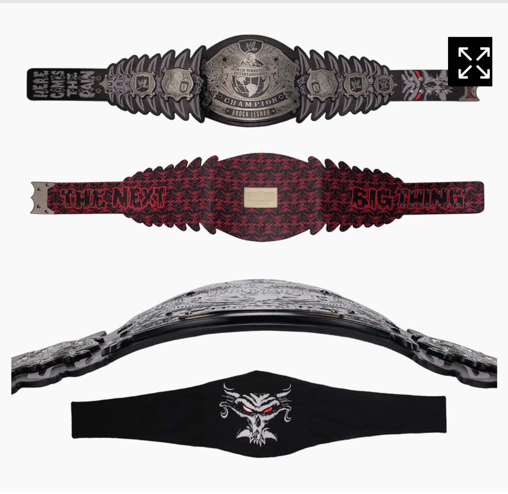 WWE Undisputed Title Brock Leasner Signature Series  action figure collectible - Main Image 3