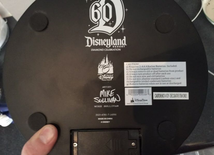 Mickey Mouse Disneyland 60th Anniversary Big Fig - Disney Theme Park Merchandise (Disneyland Resort) action figure collectible [Barcode 400009090383] - Main Image 4