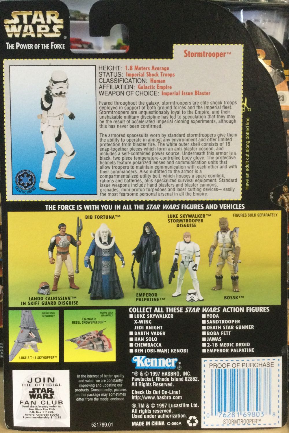 Stormtrooper: Power Of The Force - Hasbro (A New Hope) action figure collectible - Main Image 2