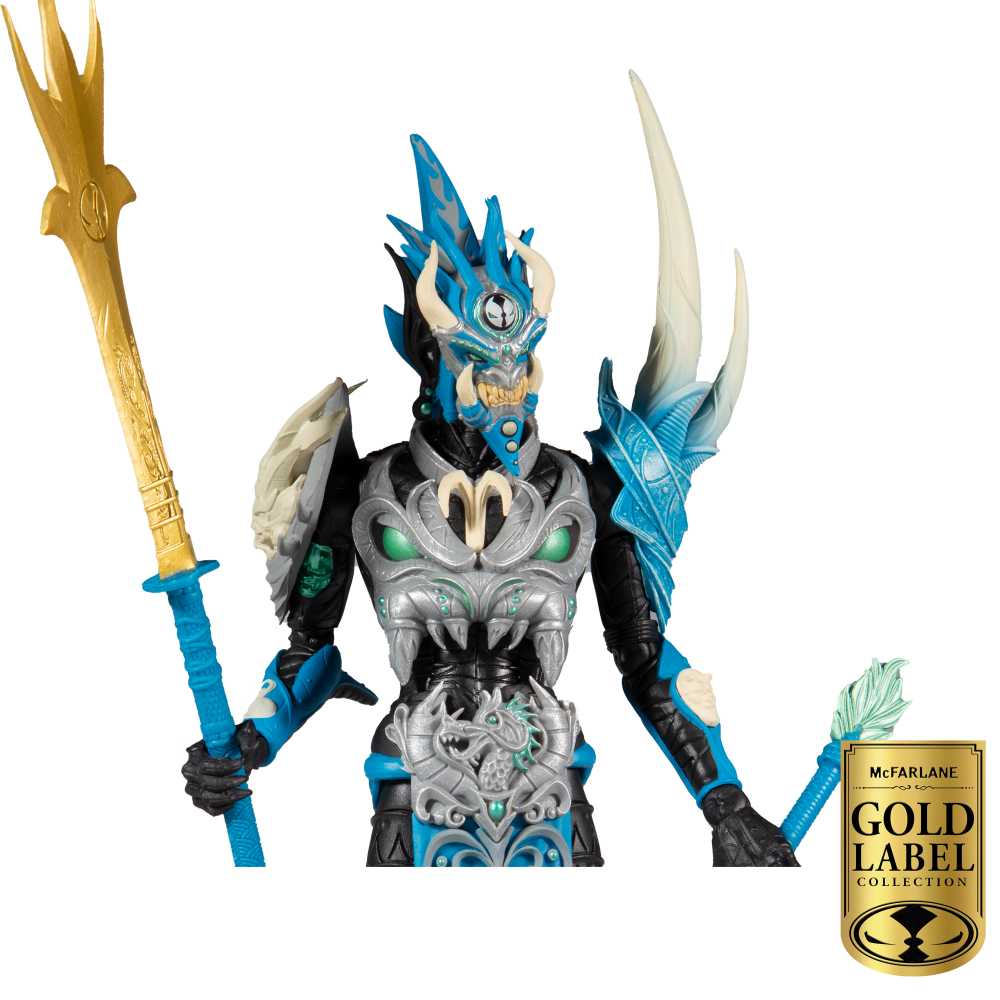 Mandarin Spawn (Blue Varient Gold Label) - McFarlane Toys (Spawn) action figure collectible - Main Image 2