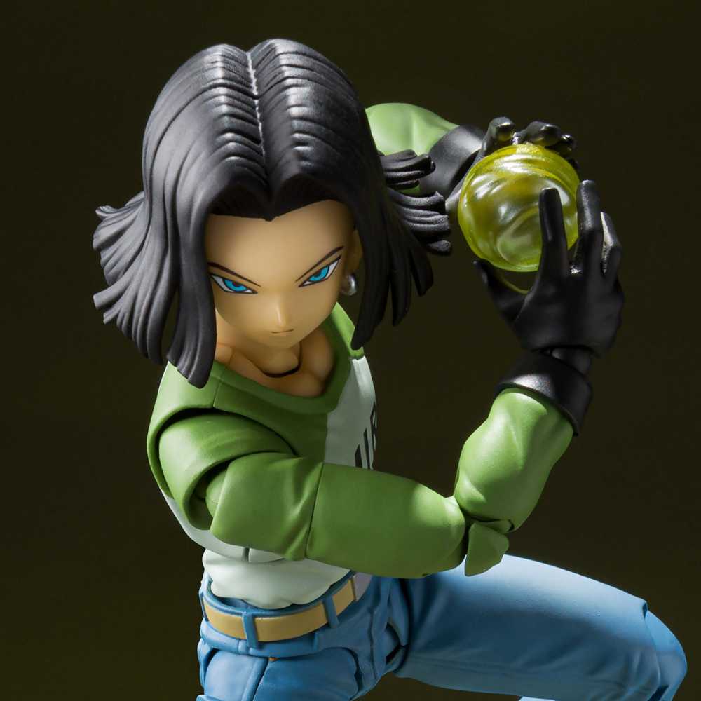 ANDROID 17 (Universe Survival Saga) - Tamashii Nations - Bandai Spirits (Dragon Ball Super) action figure collectible [Barcode 4573102618740] - Main Image 2