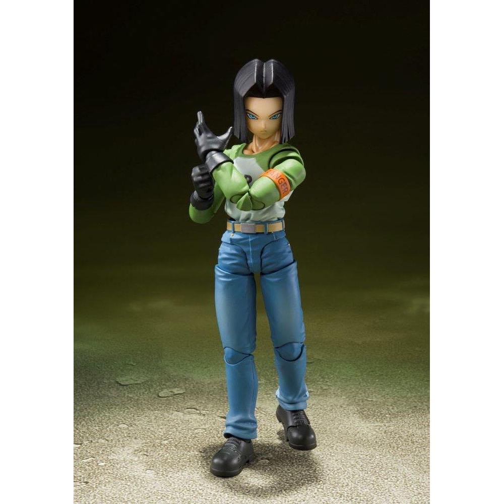 ANDROID 17 (Universe Survival Saga) - Tamashii Nations - Bandai Spirits (Dragon Ball Super) action figure collectible [Barcode 4573102618740] - Main Image 3