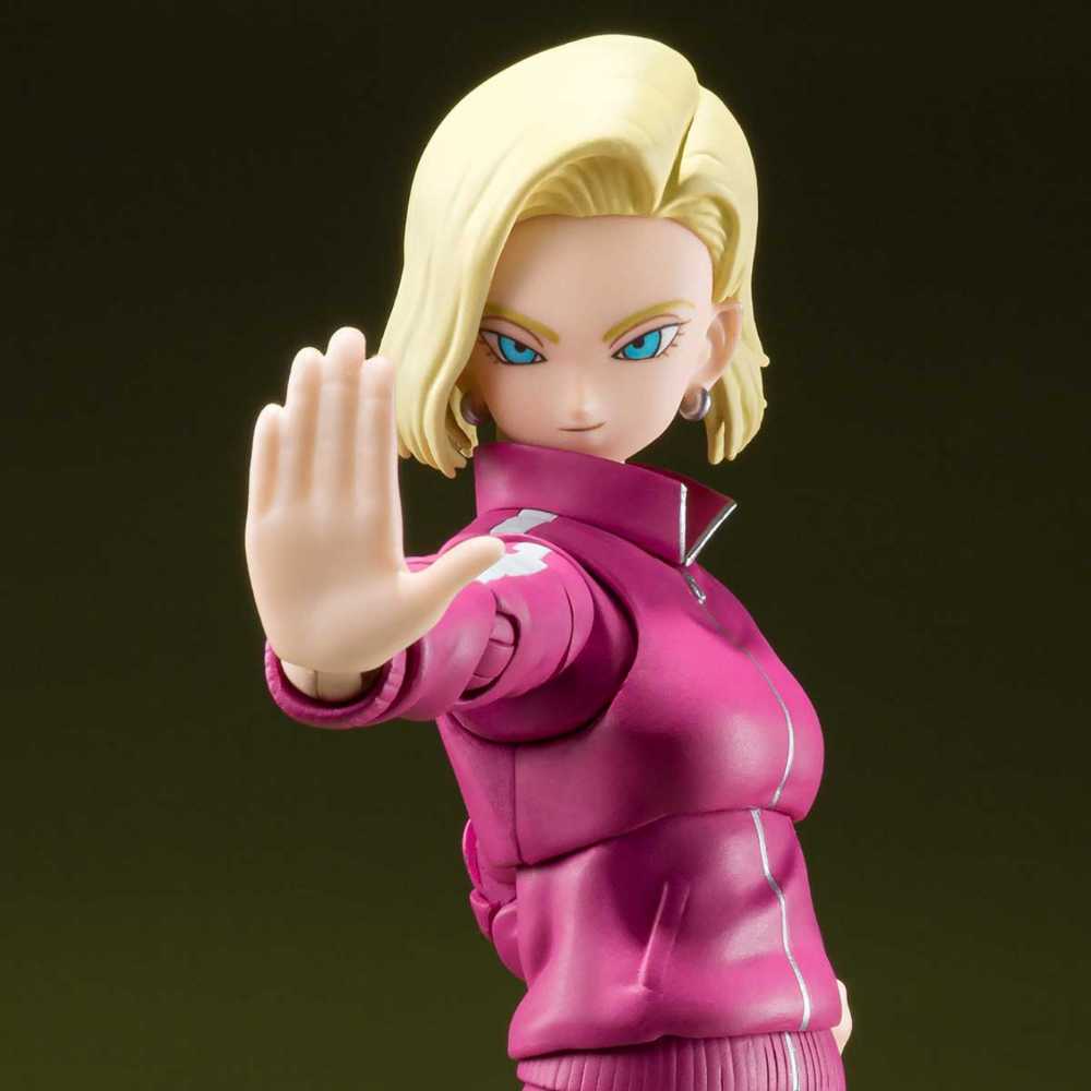 ANDROID 18 (Universe Survival Saga) - Tamashii Nations - Bandai Spirits (Dragon Ball Super) action figure collectible [Barcode 4573102618757] - Main Image 2