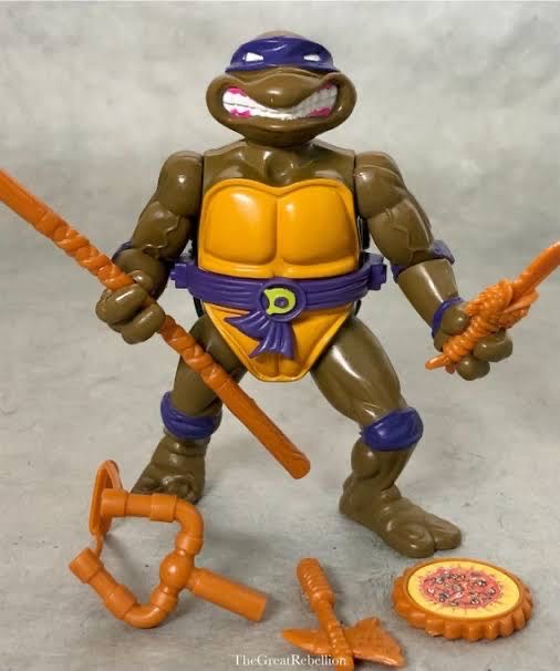 Don, The Storage Shell Turtle - Playmates Toys (Teenage Mutant Ninja Turtles) action figure collectible - Main Image 3