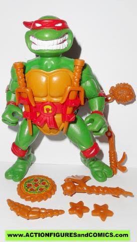 Raphael With Storage Shell - Playmates Toys (Teenage Mutant Ninja Turtles) action figure collectible - Main Image 3