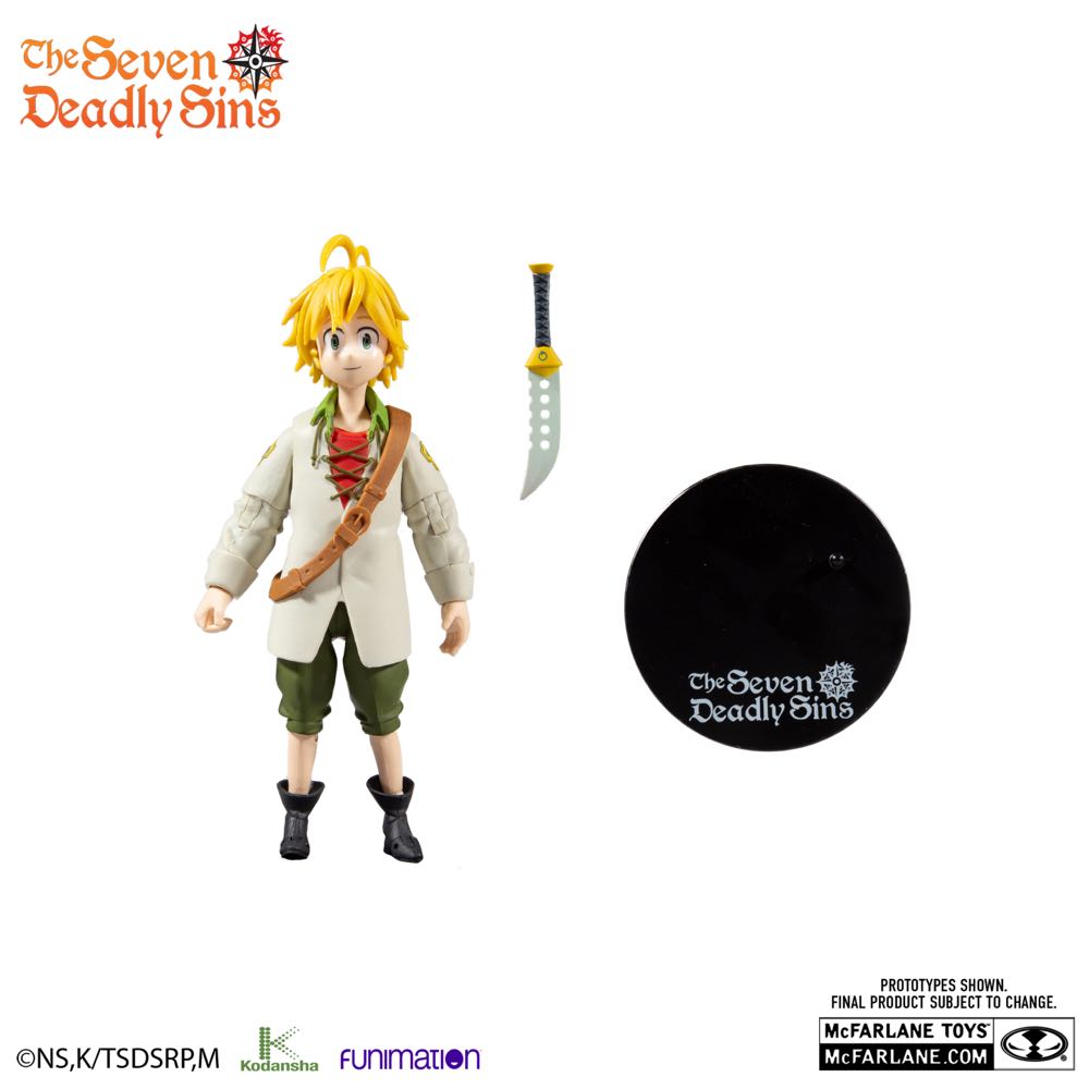 The Seven Deadly Sins Meliodas - McFarlane (The Seven Deadly Sins) action figure collectible [Barcode 787926128017] - Main Image 4