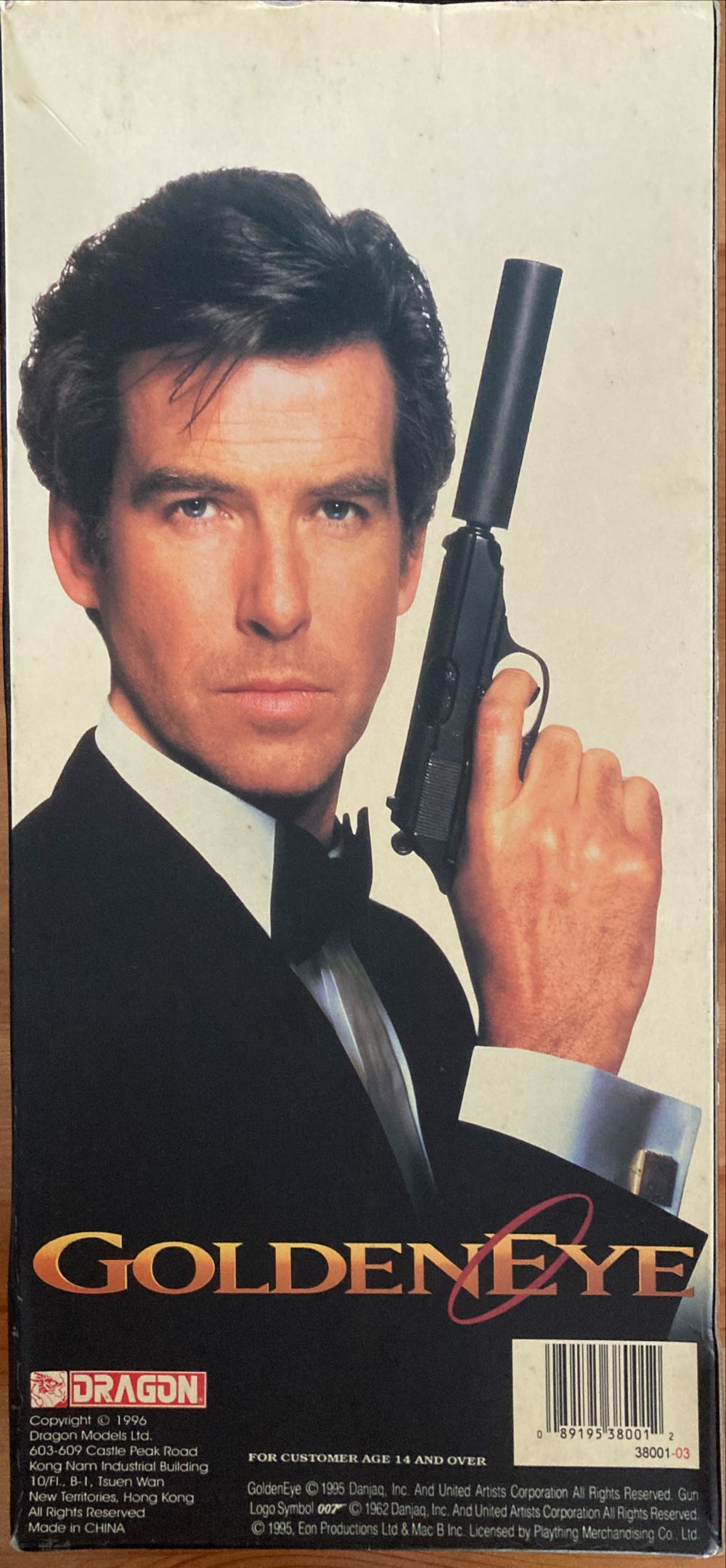 James Bond 007 Figure Golden Eye Collectors Edition Dragon Sealed  action figure collectible [Barcode 089195380012] - Main Image 2