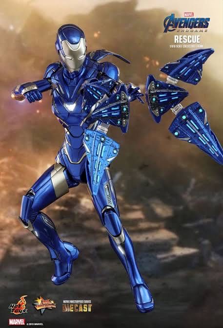 Hot Toys Rescue Avengers Endgame MMS 538 - Hot Toys (Pepper Potts (Rescue)) action figure collectible [Barcode 4895228600691] - Main Image 4