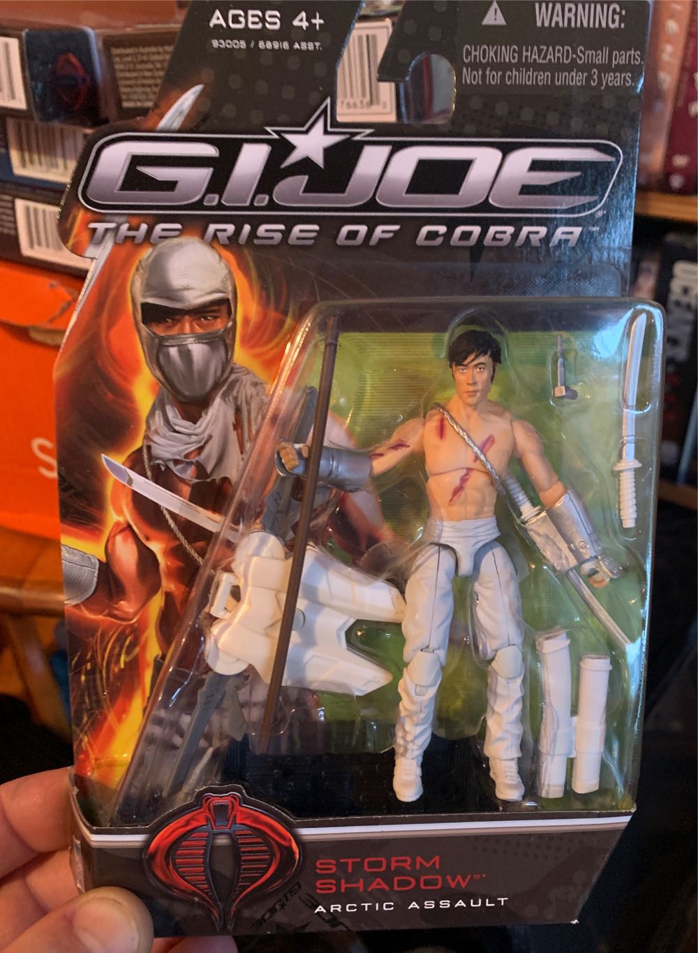Storm Shadow Arctic Assault  action figure collectible [Barcode 653569408437] - Main Image 1