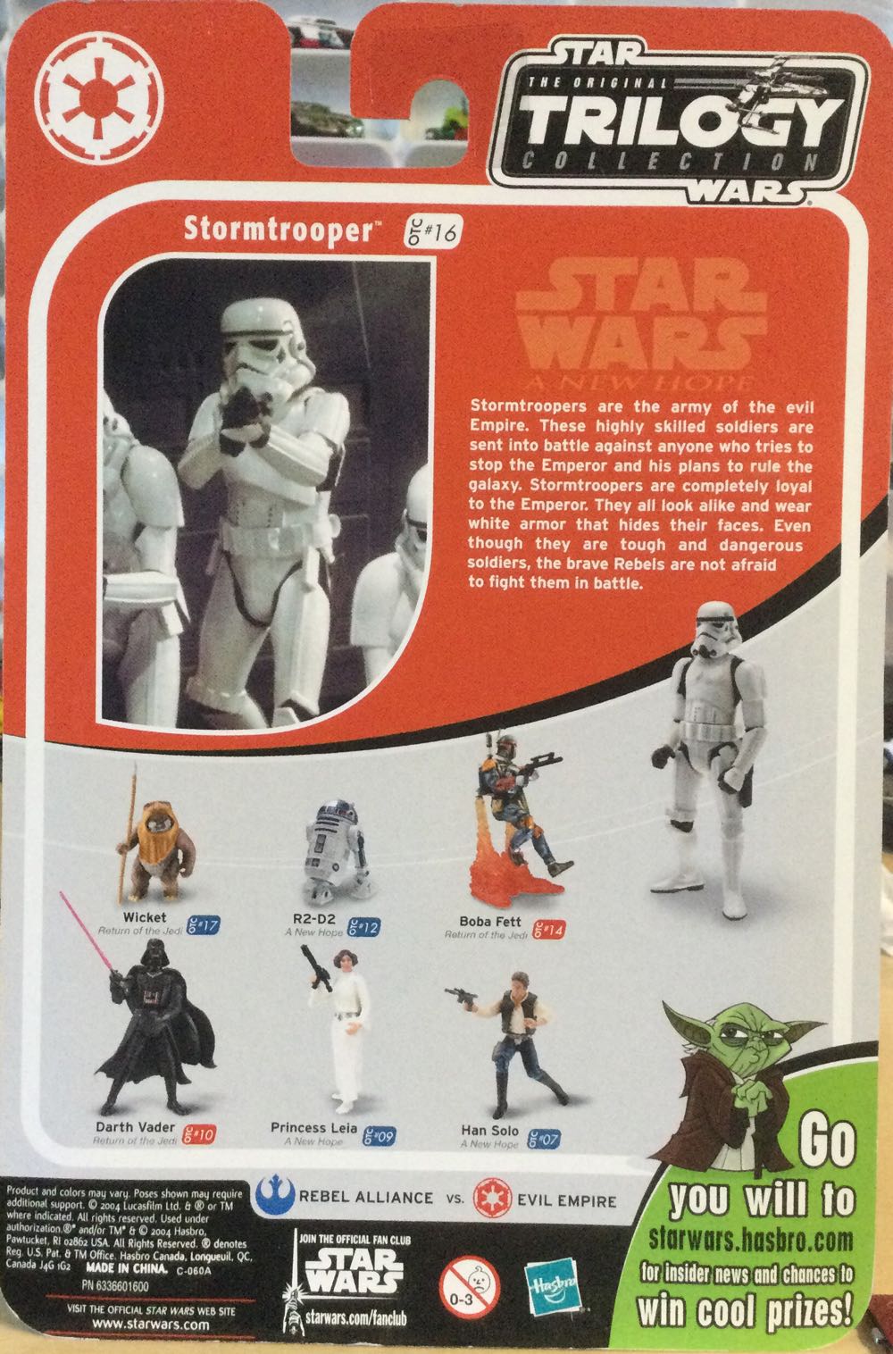 Original Trilogy Collection - #16 - Stormtrooper - Hasbro (A New Hope) action figure collectible - Main Image 2