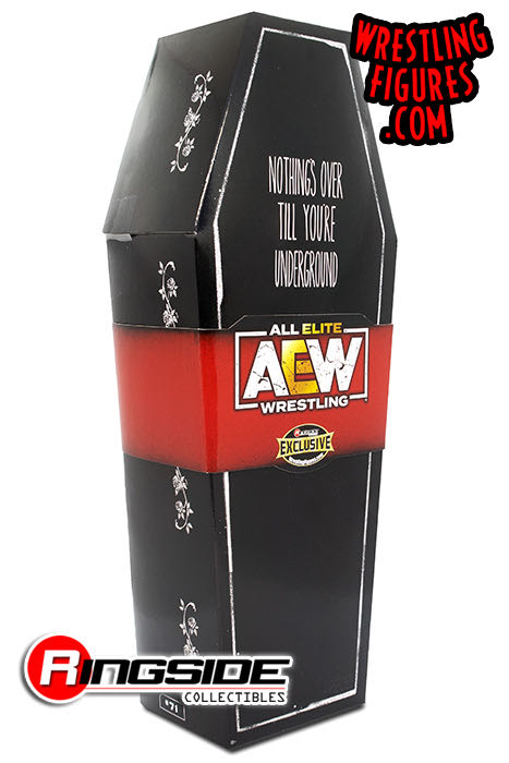 Darby Allin - Jazwares AEW (AEW Jazware Unmatched Collection Ringside Collectibles Exclusive Brodie Memorial 2 Pack: Brodie Lee & -1) action figure collectible [Barcode 191726392576] - Main Image 2