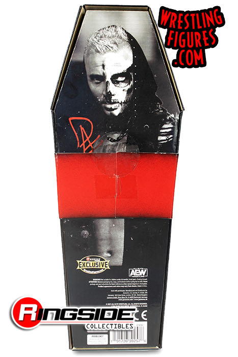 Darby Allin - Jazwares AEW (AEW Jazware Unmatched Collection Ringside Collectibles Exclusive Brodie Memorial 2 Pack: Brodie Lee & -1) action figure collectible [Barcode 191726392576] - Main Image 3