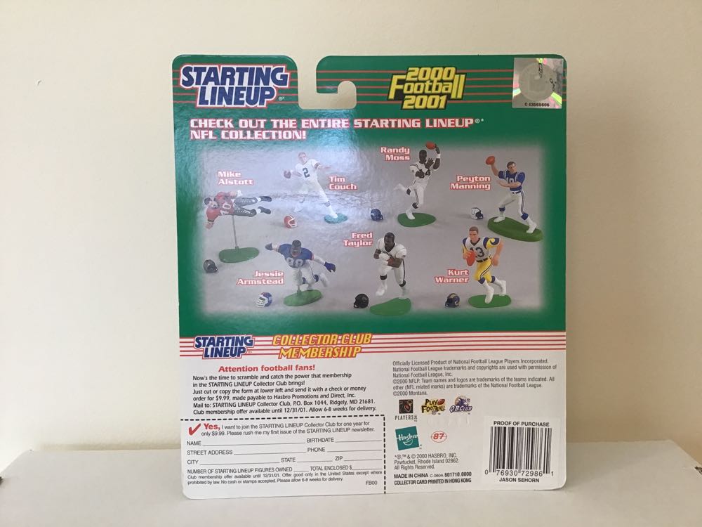 Jason Sehorn - Kenner action figure collectible - Main Image 2