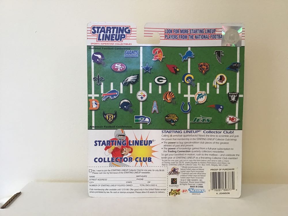 Keyshawn Johnson - Kenner action figure collectible - Main Image 2