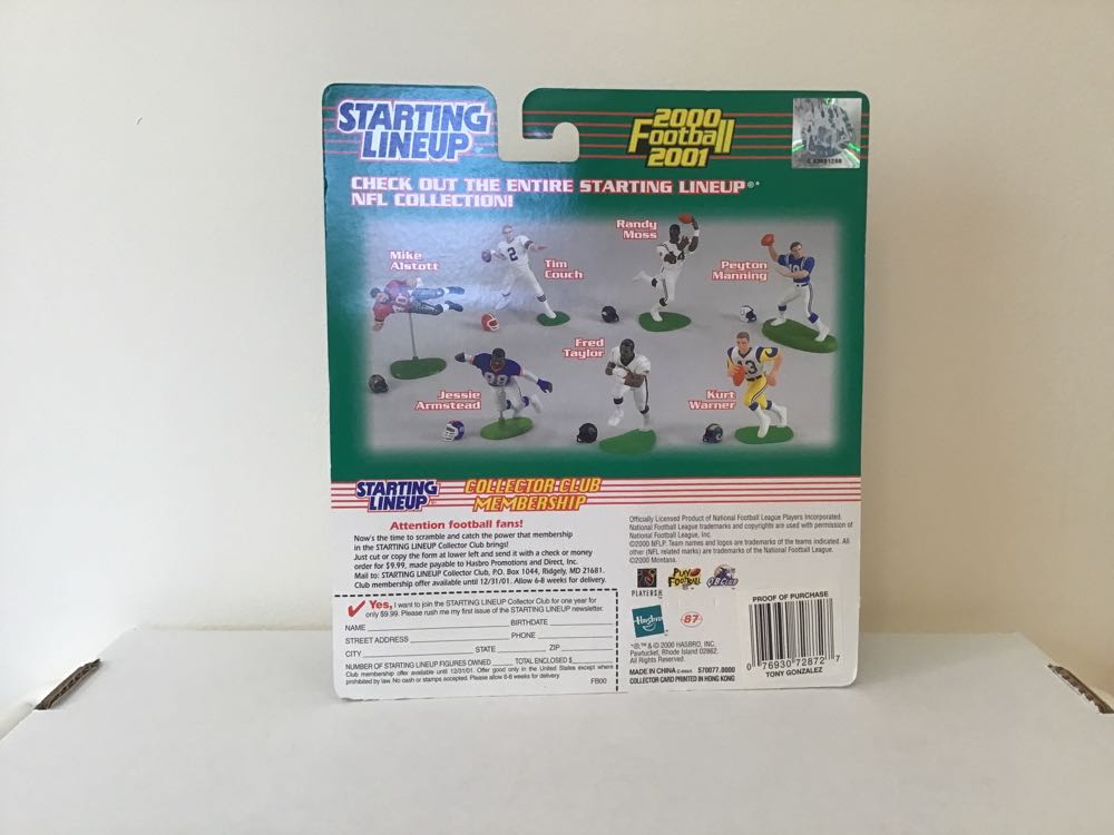 Tony Gonzalez - Kenner action figure collectible - Main Image 2