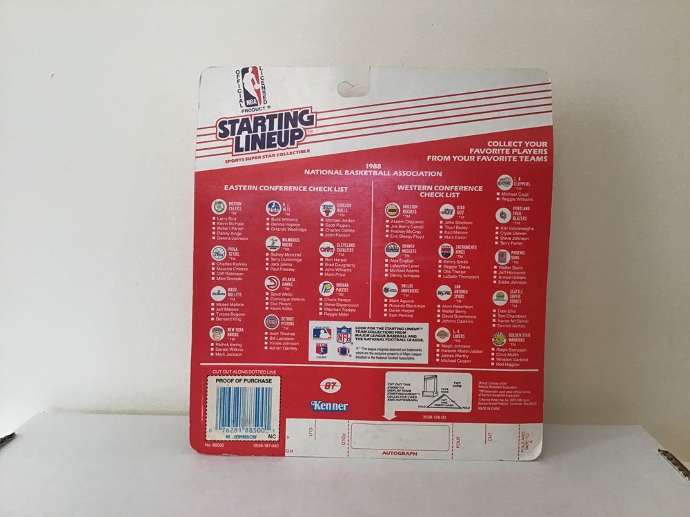 Magic Johnson - Kenner action figure collectible - Main Image 2