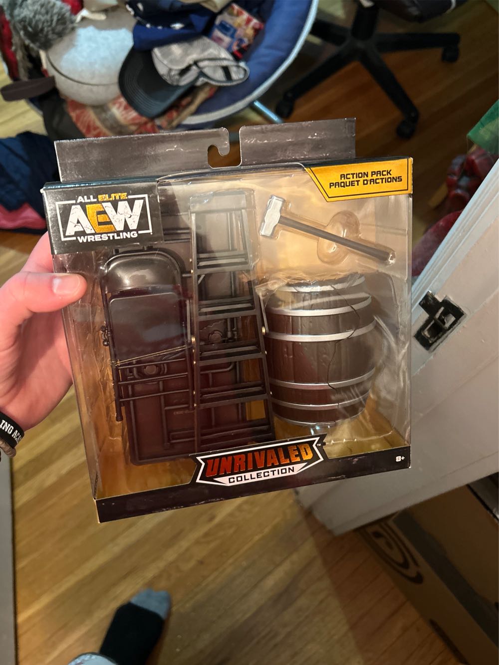AEW 5 Piece Hardcore Wrestling Accessory Pack - Jazwares AEW action figure collectible [Barcode 191726392583] - Main Image 2