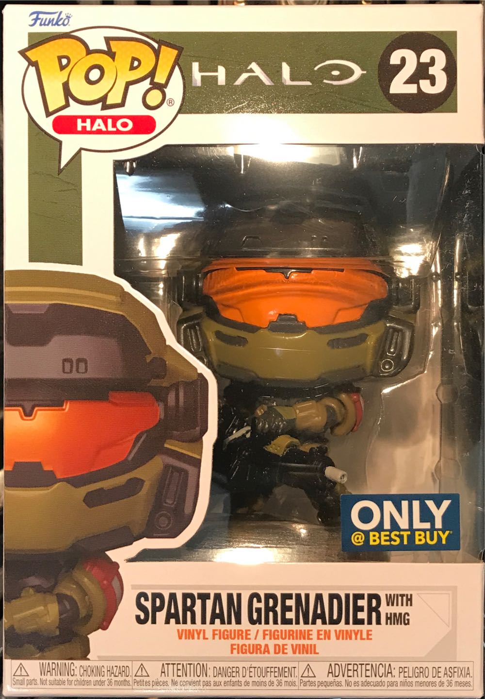 Halo: Spartan Grenadier #23 Best Buy Exclusive  action figure collectible [Barcode 889698593373] - Main Image 2