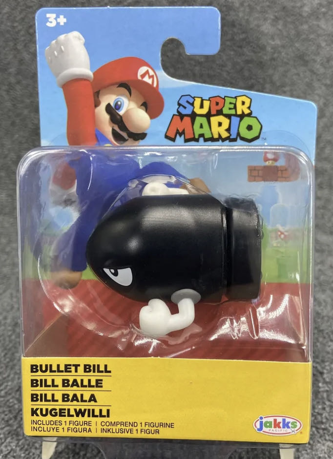 Mario Nintendo Bullet Bill - JAKKS Pacific, Inc. action figure collectible [Barcode 039897854861] - Main Image 2