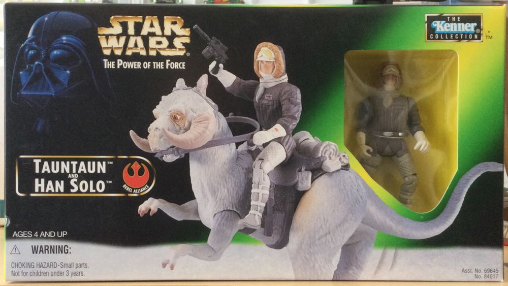 Power Of The Force - Creature Set - Tauntaun/ Han Solo - Hasbro (Empire Strikes Back) action figure collectible - Main Image 1