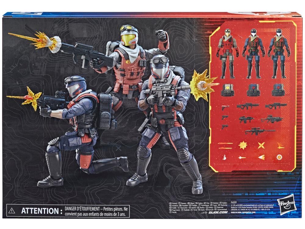 Cobra Viper Officer & Vipers Troop Builder Pack - G.I. Joe Classified Series - Hasbro (G.I. Joe Classified) action figure collectible - Main Image 4