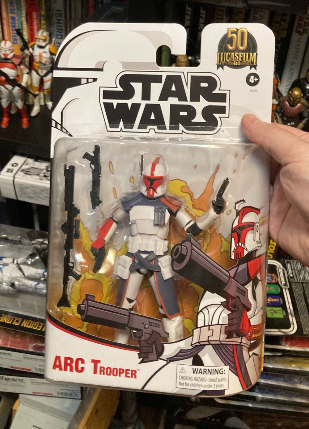 ARC Trooper (Clone Wars) - Hasbro (Star Wars Black Series) (Star Wars - The Black Series) action figure collectible [Barcode 5010993949397] - Main Image 4