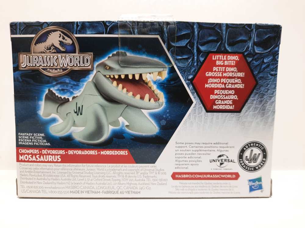 Mosasaurus  (Jurassic World: 3”) action figure collectible [Barcode 630509338443] - Main Image 2