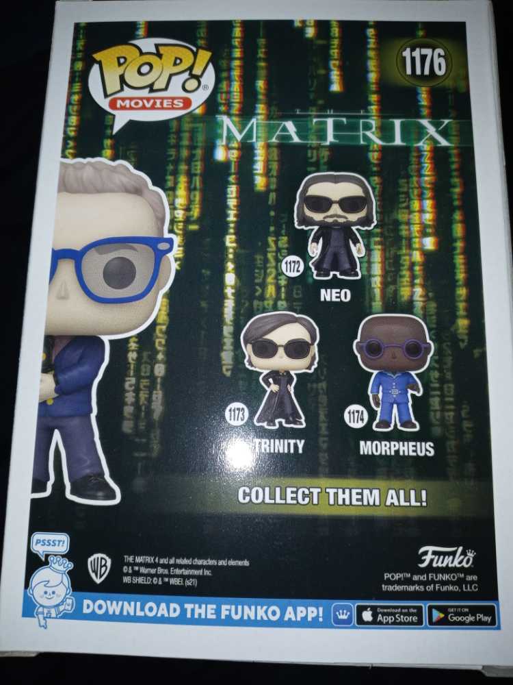 The Matrix Resurrections: The Analyst #1176 - Funko (The Matrix Resurrections) (The Matrix Resurrections) action figure collectible [Barcode 889698602808] - Main Image 2