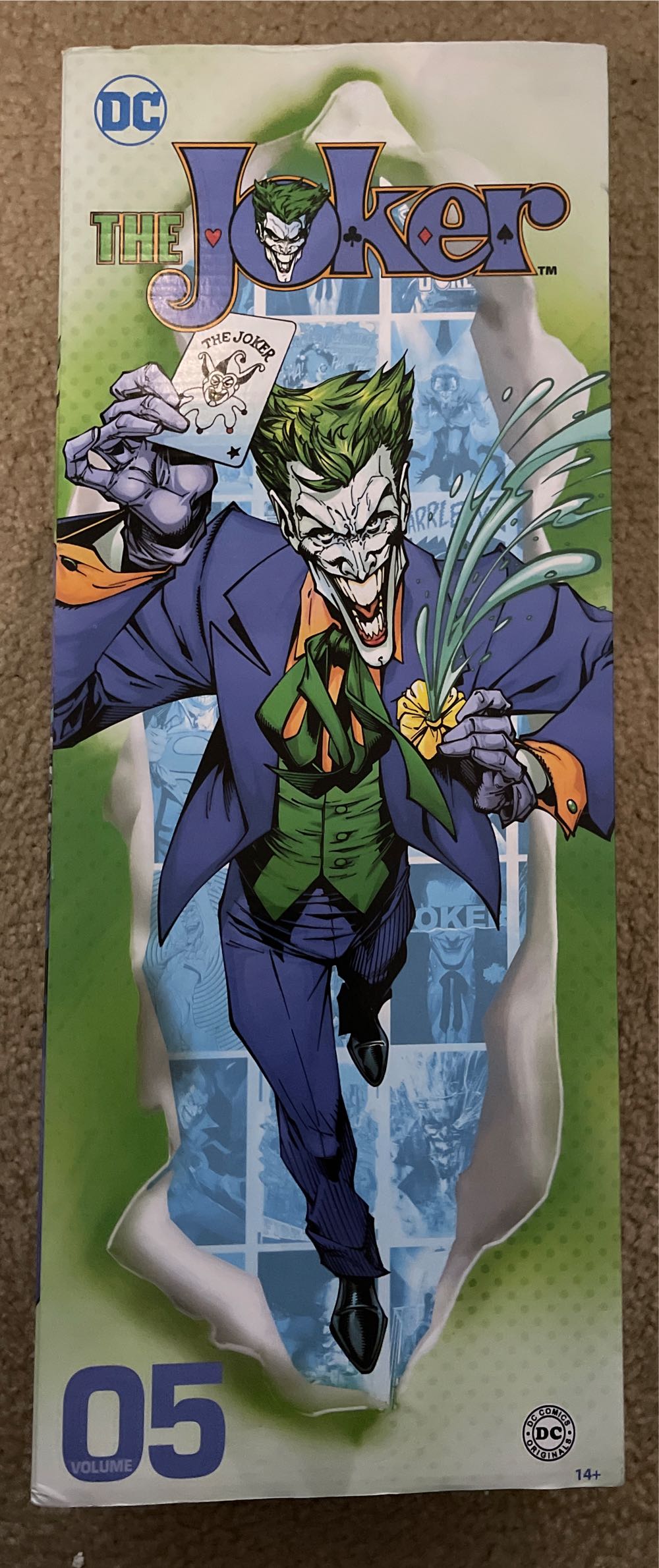Big-figs Tribute Series Dc Originals 18-inch The Joker  (DC Comics Originals) action figure collectible [Barcode 039897476766] - Main Image 2