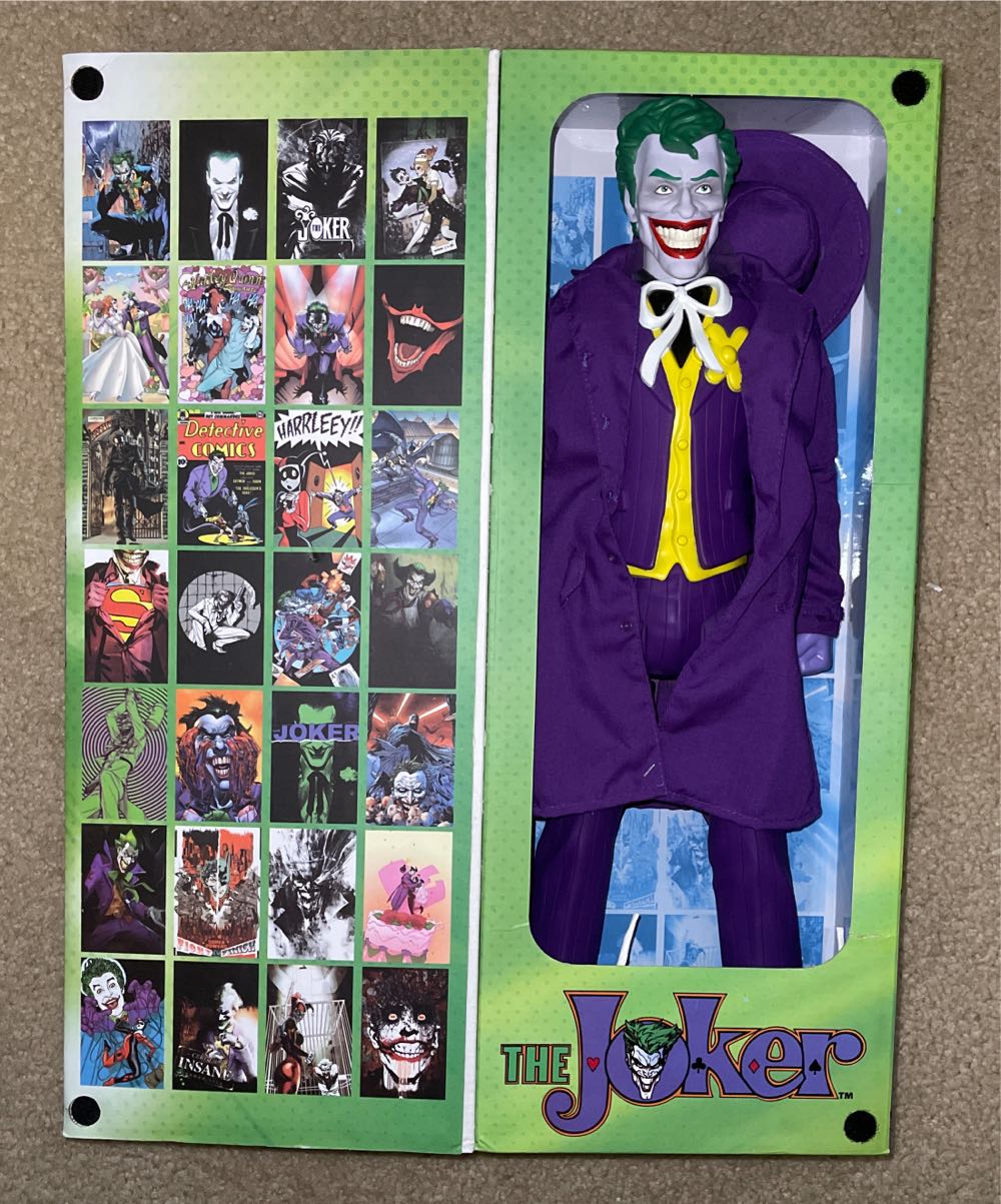 Big-figs Tribute Series Dc Originals 18-inch The Joker  (DC Comics Originals) action figure collectible [Barcode 039897476766] - Main Image 3