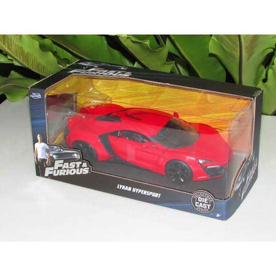 Fast & Furious - Lykan Hypersport - Jada (Fast And Furious) action figure collectible [Barcode 801310973776] - Main Image 2