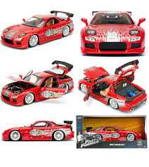 - Dom’s Mazda RX-7 - Jada (Fast And Furious) action figure collectible [Barcode 801310983386] - Main Image 2