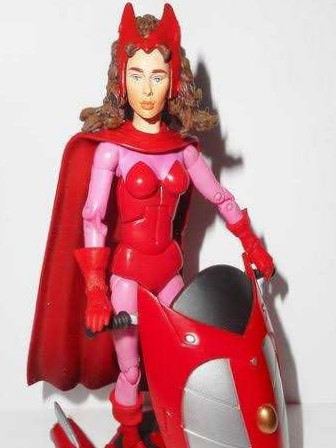 Marvel Legends Rider Series Scarlet Witch - ToyBiz - Marvel (Marvel Legends) action figure collectible - Main Image 2