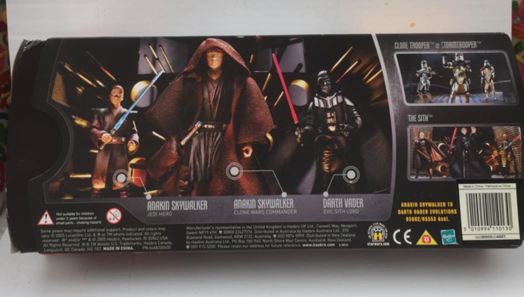 Evolutions Anakin Skywalker To Darth Vader) - Hasbro (Star Wars Deluxe Sets) (Star Wars) action figure collectible - Main Image 2