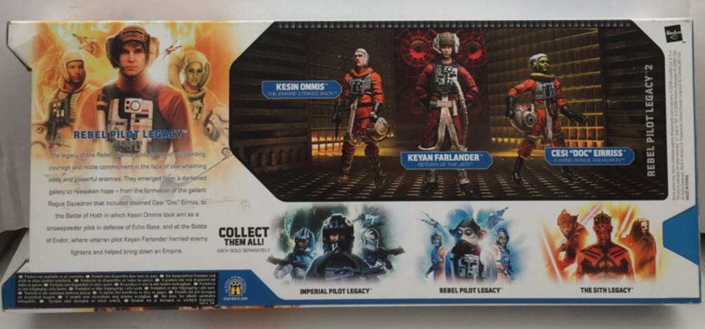 Star Wars Deluxe Sets Evolutions Rebel Pilot Legacy - Hasbro (Star Wars Deluxe Sets) (Star Wars) action figure collectible - Main Image 2