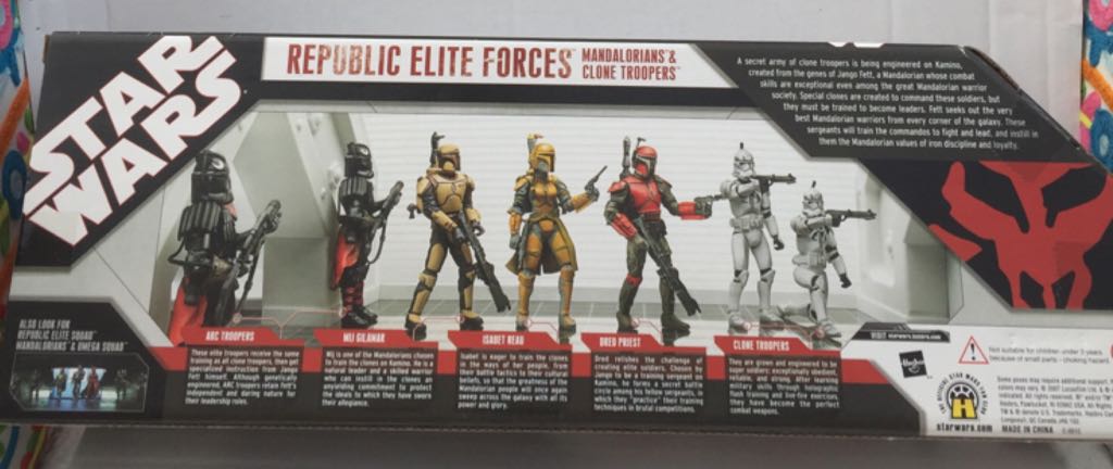 Republic Elite Forces - Hasbro (Star Wars Deluxe Sets) (Star Wars) action figure collectible - Main Image 2
