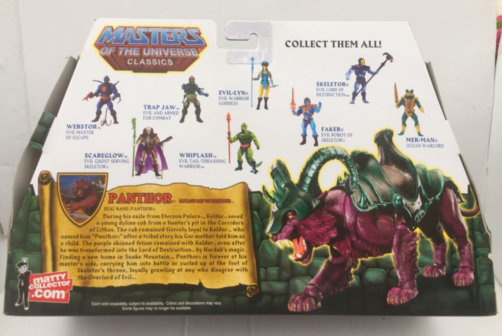 Panthor - Mattel (MOTU Classics) (Masters Of The Universe Classics) action figure collectible - Main Image 2