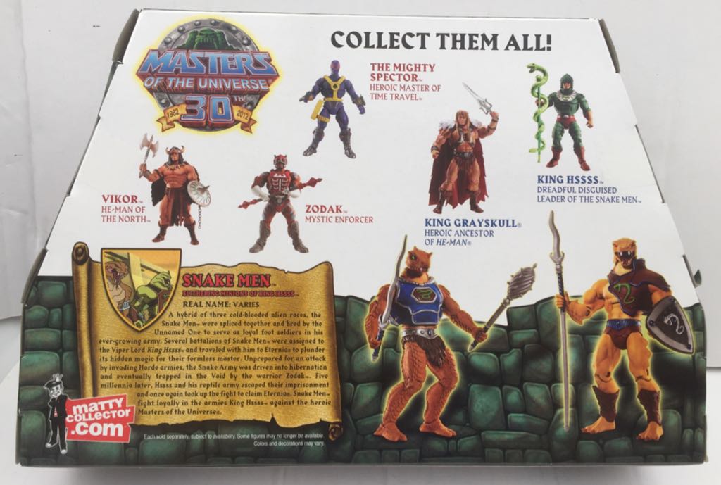 Snakemen - Mattel (MOTU Classics) (Masters Of The Universe Classics) action figure collectible - Main Image 2